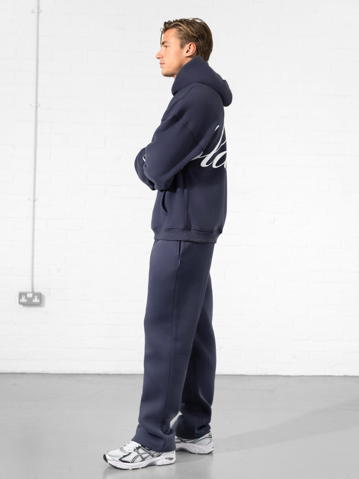 Abel Relaxed Hoodie - True Navy